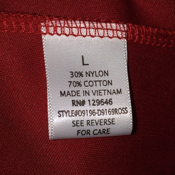 Bella D. Red Lace Dress. (Juniors Large) - Picture 5 of 6